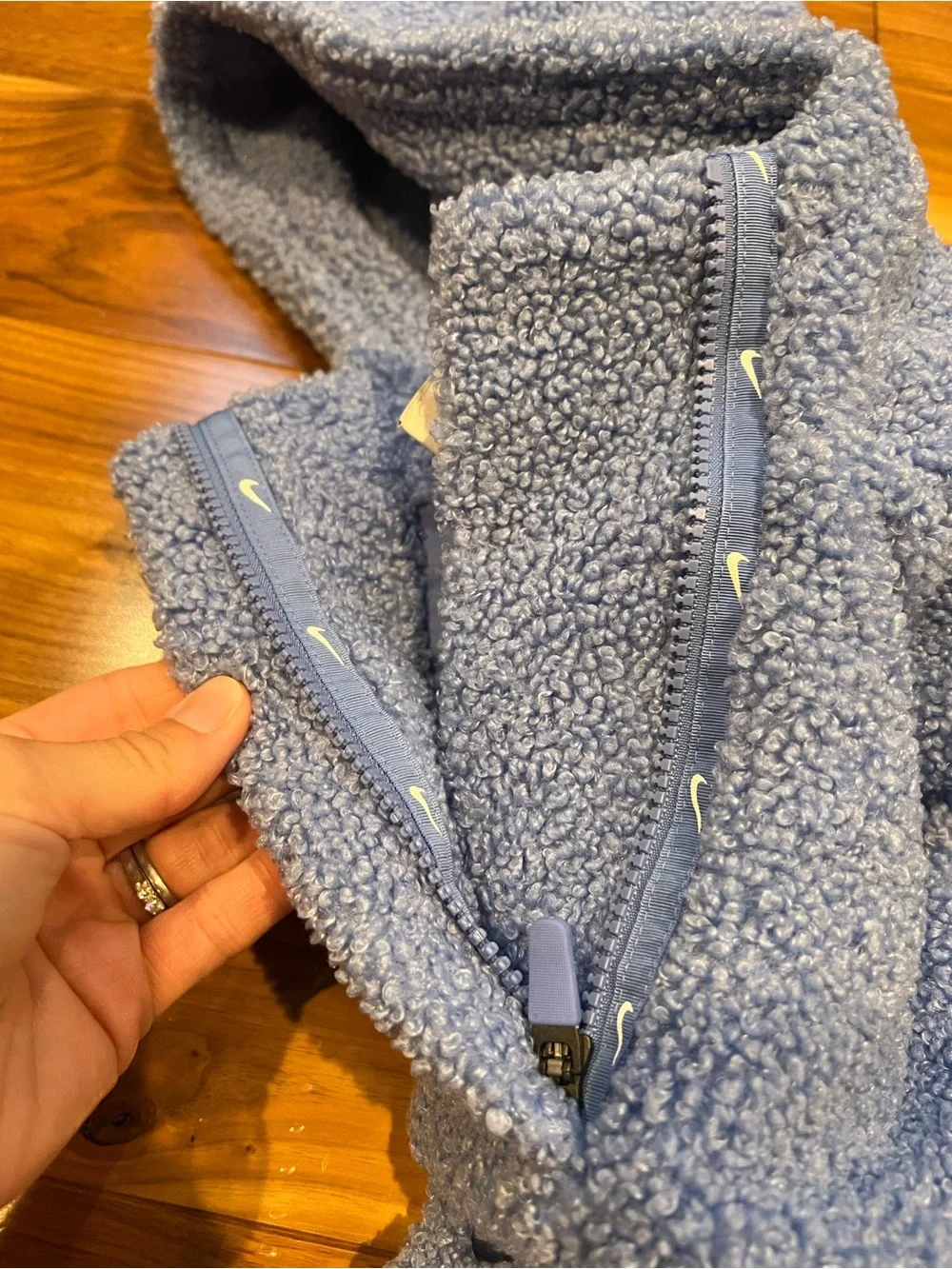 Girl Nike quarter zip pullover